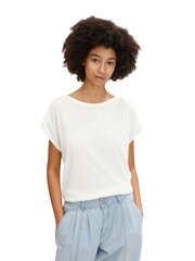 Tom Tailor naisten t-paita 1031717*10332, valkoinen hinta ja tiedot | Naisten T-paidat | hobbyhall.fi