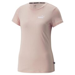 Puma naisten T-paita ESS Embroidery 848331*47, vanha roosa hinta ja tiedot | Naisten T-paidat | hobbyhall.fi