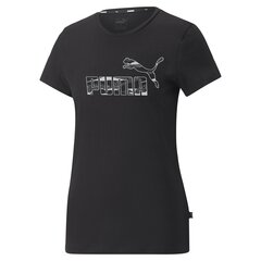 Puma naisten T-paita ESS+ Animal logo 670819*01, musta hinta ja tiedot | Naisten T-paidat | hobbyhall.fi