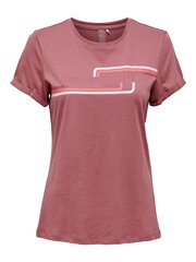 ONLY PLAY naisten t-paita 15253834*02, vanha roosa hinta ja tiedot | Naisten T-paidat | hobbyhall.fi