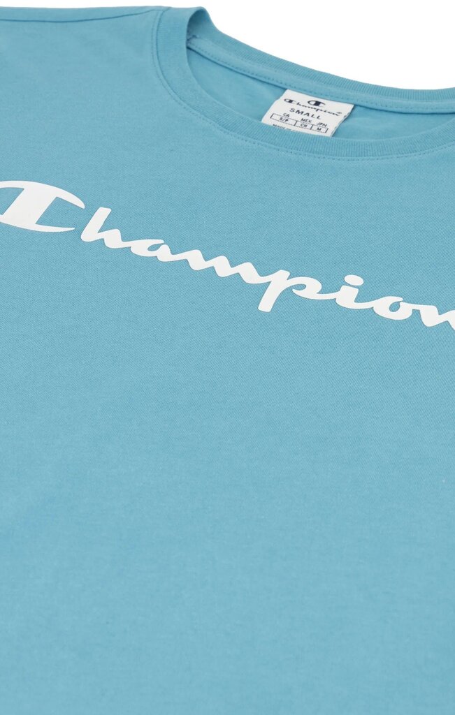 Champion naisten t-paita 115422*BS157, turkoosi hinta ja tiedot | Naisten T-paidat | hobbyhall.fi