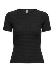 JDY naisten t-paita 15294855*01, musta hinta ja tiedot | Naisten T-paidat | hobbyhall.fi
