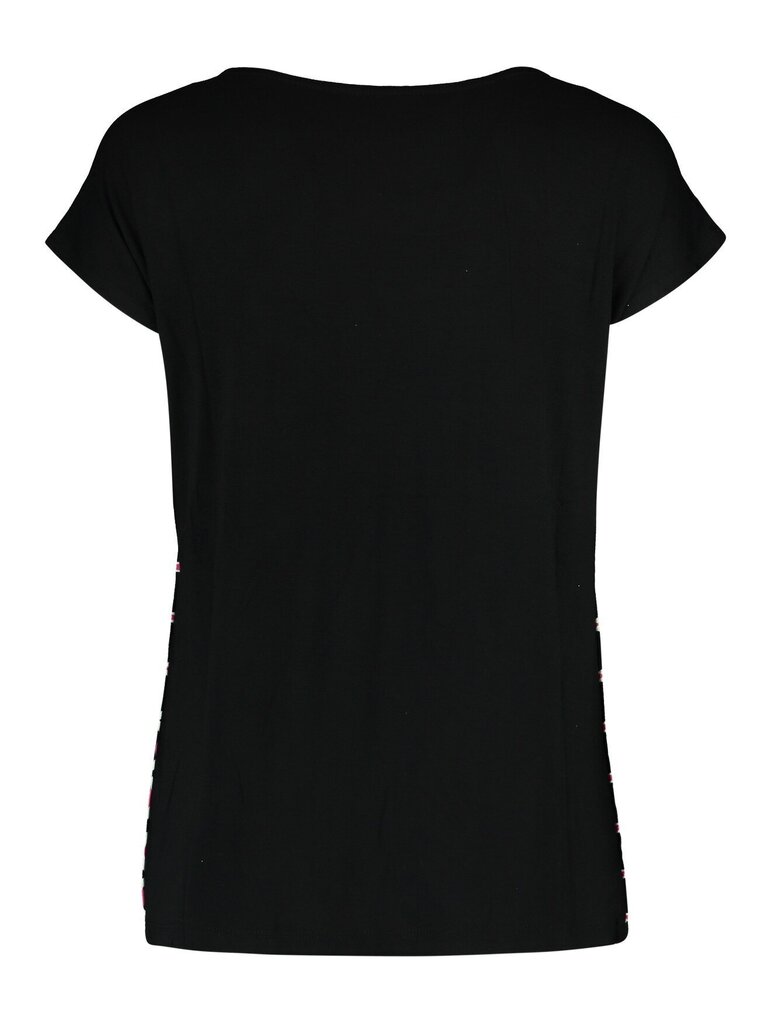 Zabaione naisten T-paita RIA TS*P3103, musta/roosa hinta ja tiedot | Naisten T-paidat | hobbyhall.fi
