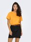 JDY naisten t-paita 15292431*01, keltainen hinta ja tiedot | Naisten T-paidat | hobbyhall.fi