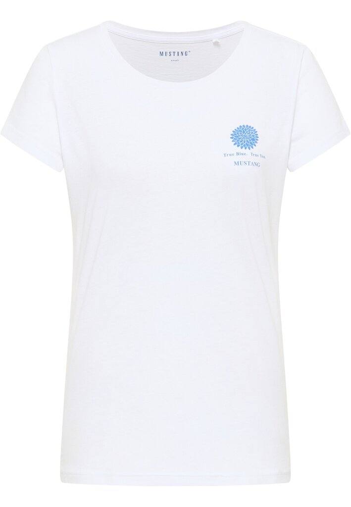 mustaang naisten t-paita 1013384*2045, valkoinen hinta ja tiedot | Naisten T-paidat | hobbyhall.fi