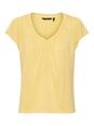 Vero Moda naisten t-paita 10285613*02, keltainen/golden