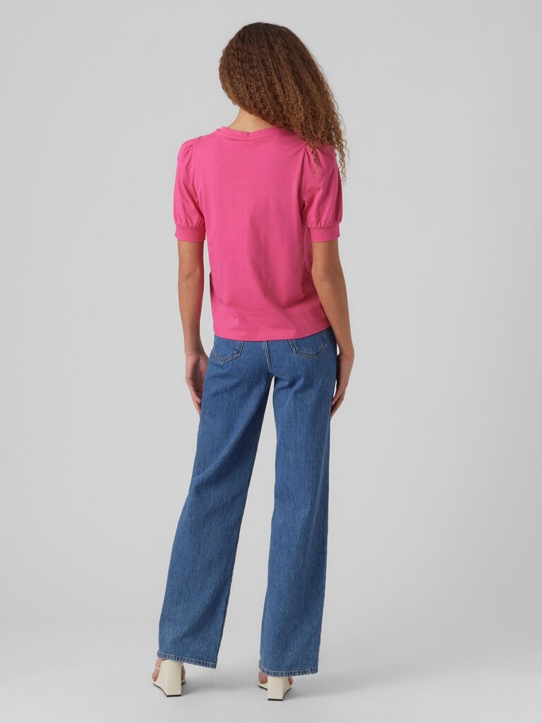 Vero Moda naisten t-paita 10275520*03, roosa/punainen hinta ja tiedot | Naisten T-paidat | hobbyhall.fi