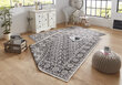 Northrugs matto Twin Curacao Black Cream, 120x170 cm hinta ja tiedot | Isot matot | hobbyhall.fi