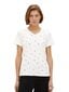Tom Tailor naisten t-paita 1037404*32650, valkoinen/musta hinta ja tiedot | Naisten T-paidat | hobbyhall.fi