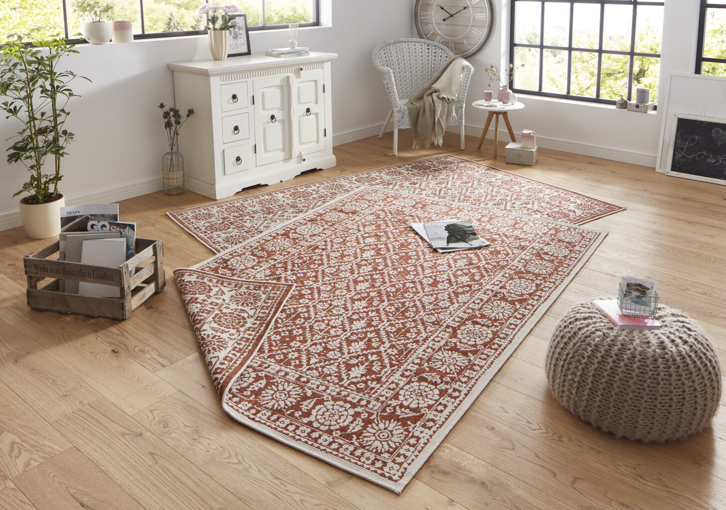 Northrugs matto Twin Curacao Terra Cream, 120x170 cm hinta ja tiedot | Isot matot | hobbyhall.fi