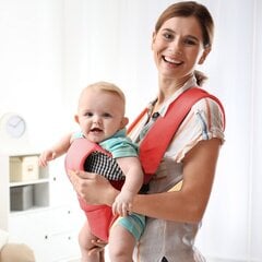 Kantoreppu 3-18 kuukauden ikäisille lapsille, paino enintään 20 kg, 12in1 hinta ja tiedot | Kantoreput | hobbyhall.fi