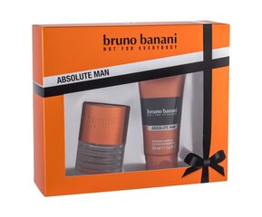 Lahjapakkaus Bruno Banani Absolute Man EDT 30 ml + suihkugeeli 50 ml hinta ja tiedot | Miesten hajuvedet | hobbyhall.fi