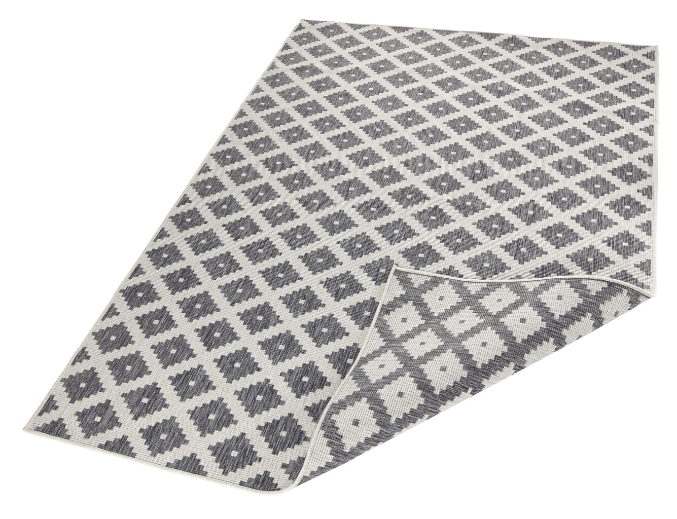 Northrugs matto Twin Nizza Grey Cream, 200x290 cm hinta ja tiedot | Isot matot | hobbyhall.fi