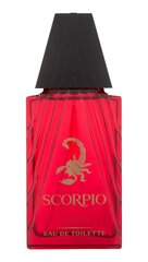 Hajuvesi Scorpio Rouge EDT, 75 ml hinta ja tiedot | Miesten hajuvedet | hobbyhall.fi