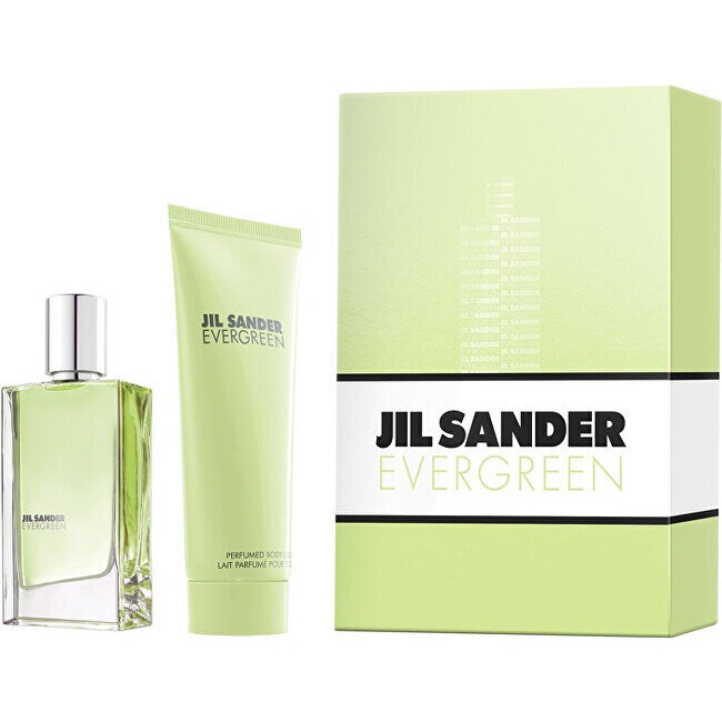 Setti Jil Sander Evergreen naisille: EDT, 30 ml + vartalovoide, 75 ml hinta ja tiedot | Naisten hajuvedet | hobbyhall.fi