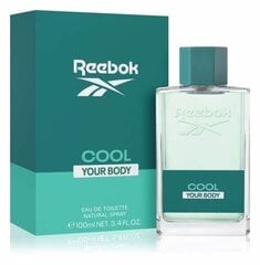 Hajuvesi Reebok Cool Body Men EDT miehille, 100 ml hinta ja tiedot | Miesten hajuvedet | hobbyhall.fi