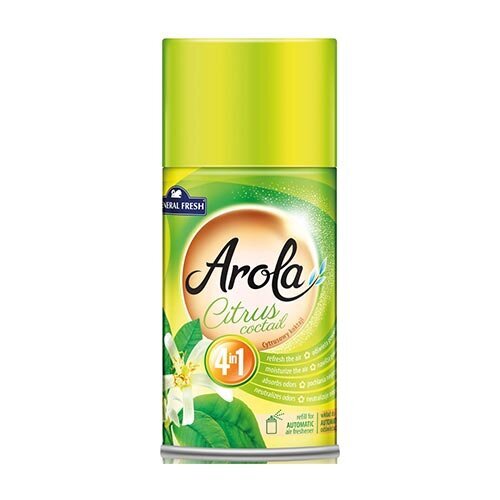 Suihkeilmanraikastaja Arola Citrus Cocktail 250ml hinta ja tiedot | Ilmanraikastimet | hobbyhall.fi