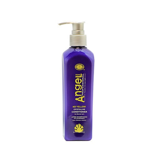 Hoitoaine vaaleille hiuksille Angel Professional No Yellow Crystaline Conditioner 250ml hinta ja tiedot | Hoitoaineet | hobbyhall.fi