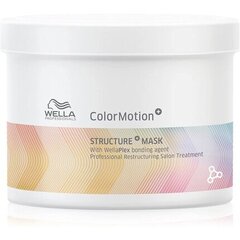 Intensiivinen naamio värjätyille hiuksille Wella Color Motion Structure+ Mask 500ml hinta ja tiedot | Naamiot, öljyt ja seerumit | hobbyhall.fi