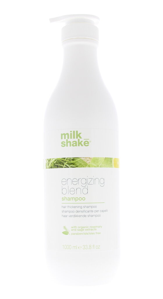 Hiuksia paksuntava shampoo Milk Shake Energizing Blend Shampoo 1000ml hinta ja tiedot | Shampoot | hobbyhall.fi