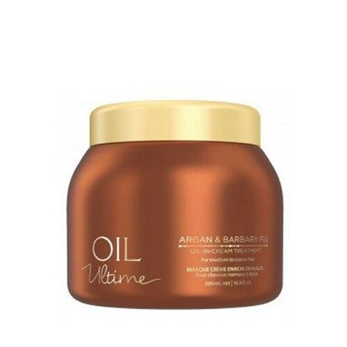 Naamio vaurioituneille ja kurittomille hiuksille Schwarzkopf Oil Ultime Argan and Barbary Fig Mask 500ml hinta ja tiedot | Naamiot, öljyt ja seerumit | hobbyhall.fi