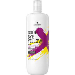 Keltaisia sävyjä neutraloiva shampoo Schwarzkopf Good Bye Yellow Shampoo 1000ml hinta ja tiedot | Shampoot | hobbyhall.fi
