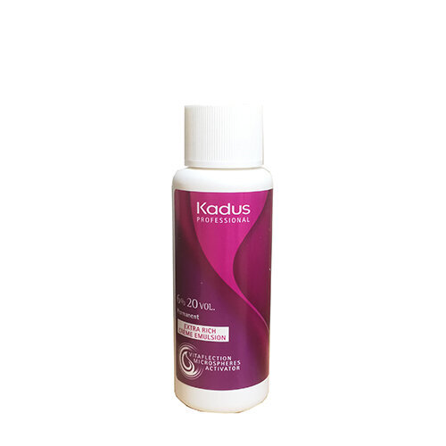 Oksidatiivinen emulsio Kadus Professional Permanent Hair Color Developer 6% 60 ml hinta ja tiedot | Hiusvärit | hobbyhall.fi