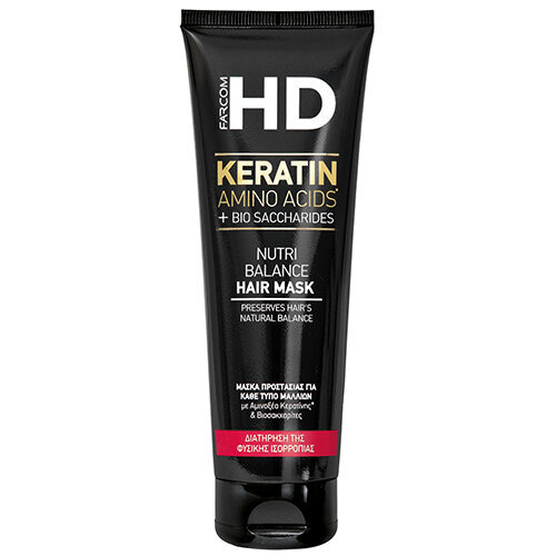 Hiusnaamio Farcom HD Nutri Balance Hair Mask 250ml hinta ja tiedot | Naamiot, öljyt ja seerumit | hobbyhall.fi