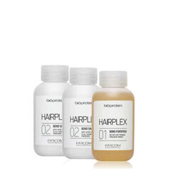 Tukijärjestelmä teknisten toimenpiteiden aikana Farcom Bioproten HAIRPLEX 3 X 100ml hinta ja tiedot | Naamiot, öljyt ja seerumit | hobbyhall.fi