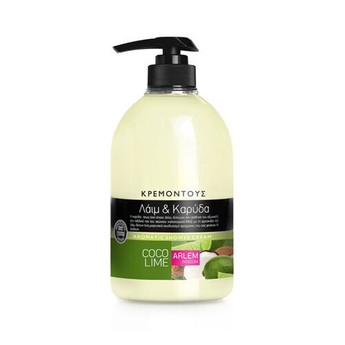 Kookos- ja lime-suihkugeeli FARCOM ARLEM Coco Lime -suihkuvoide 1000 ml