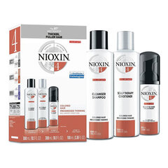 Nioxin System 4 Starter Kit 300x300x100 ml hinta ja tiedot | Naamiot, öljyt ja seerumit | hobbyhall.fi