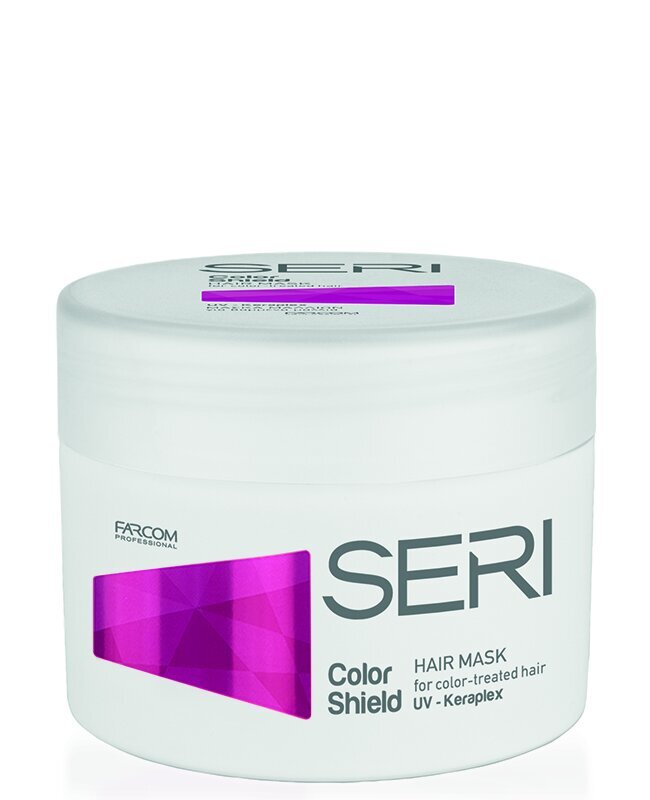 Väriä säilyttävä naamio värjätyille hiuksille SERI Color Shield Hair Mask 300ml hinta ja tiedot | Naamiot, öljyt ja seerumit | hobbyhall.fi