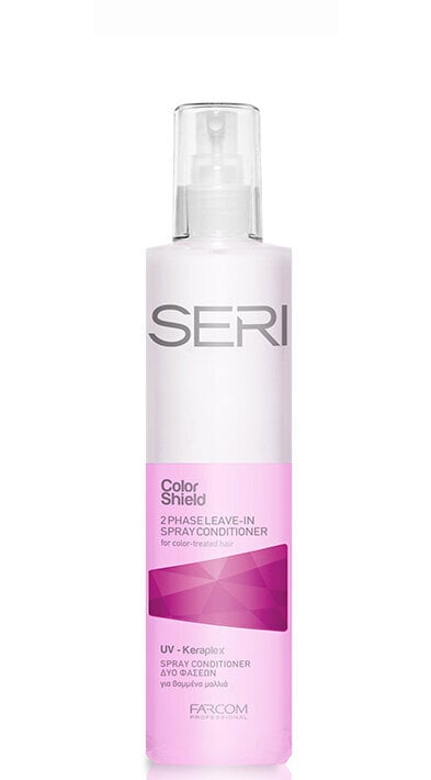 Suihkehoitoaine värjätyille hiuksille Seri Color Shield 2-vaiheinen jätettävä Spray Conditioner 300ml hinta ja tiedot | Hoitoaineet | hobbyhall.fi