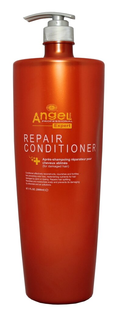 Korjaava hoitoaine vaurioituneille hiuksille Angel Professional Expert Repair Conditioner 2000 ml hinta ja tiedot | Hoitoaineet | hobbyhall.fi