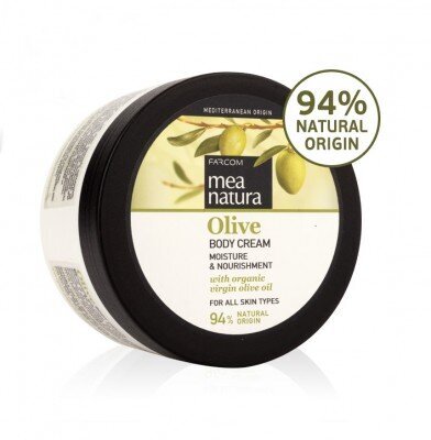 Vartalovoide oliiviöljyllä Farcom Mea Natura Olive Body Cream 250ml hinta ja tiedot | Vartalovoiteet ja -emulsiot | hobbyhall.fi