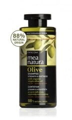 Shampoo kuiville hiuksille oliiviöljyllä Farcom Mea Natura Olive Shampoo Strength and Softness 300ml hinta ja tiedot | Shampoot | hobbyhall.fi