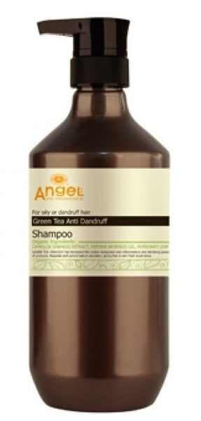 Shampoo hilseileville/rasvoittuville hiuksille Angel Green Tea Anti Dandruff Shampoo Rasvoittuville tai hilseisille hiuksille 40