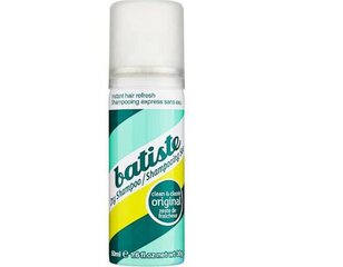 Kuivashampoo hiuksille BATISTI Clean and Classic Original kuivashampoo 50ml hinta ja tiedot | Shampoot | hobbyhall.fi