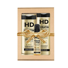 Farcom HD Keratin Structure Defense setti hiuksille 400x330x100 ml hinta ja tiedot | Shampoot | hobbyhall.fi