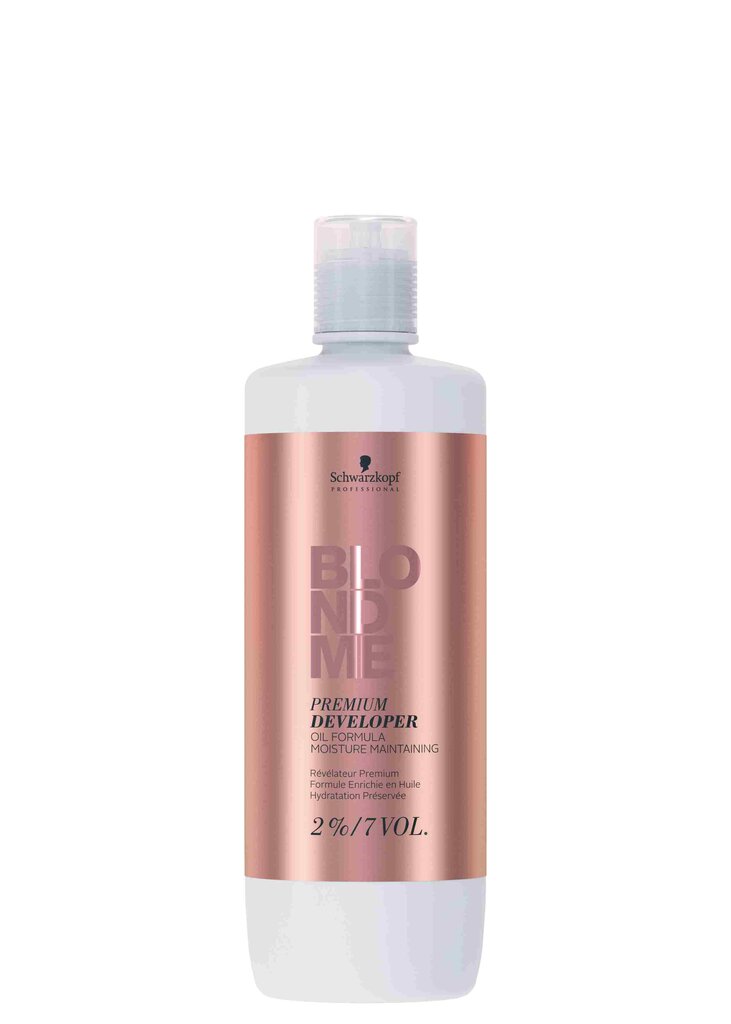 Aktivaattori Schwarzkopf Blond Me Premium Care 2% 7 vol. 1000 ml hinta ja tiedot | Hiusvärit | hobbyhall.fi