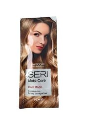 Hiusnaamio kuiville, vaurioituneille hiuksille SERI Moist Core Hair Mask 10ml hinta ja tiedot | Naamiot, öljyt ja seerumit | hobbyhall.fi