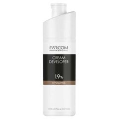 Hapettava emulsio Farcom Professional Cream Developer 1,9 % (6 til.) 1000 ml hinta ja tiedot | Hiusvärit | hobbyhall.fi