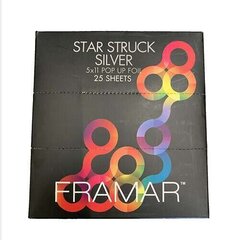 Foliolevyt hiusten värjäämiseen Framar 5x11 Star Struck Silver 25 kpl. hinta ja tiedot | Framar Hajuvedet ja kosmetiikka | hobbyhall.fi