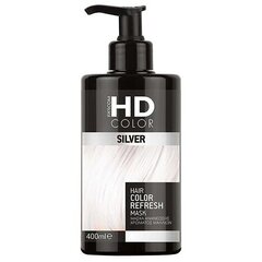 Pigmentoitu hiusten värjäysnaamio HD Color Silver Hair Color Refresh Mask 400 ml hinta ja tiedot | Naamiot, öljyt ja seerumit | hobbyhall.fi