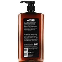 Shampoo teepuulla miehille Farcom Professional ARREN Miesten hoitotee Kolme Shampoo 1000ml hinta ja tiedot | Shampoot | hobbyhall.fi