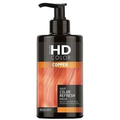 Pigmentoitu värjäävä hiusnaamio HD Color Cooper Hair Color Refresh Mask 400 ml hinta ja tiedot | Naamiot, öljyt ja seerumit | hobbyhall.fi