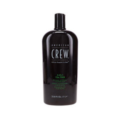Shampoo, hoitoaine ja suihkugeeli American Crew 3in1 Tea-Tree Shower Essential hinta ja tiedot | American Crew Hajuvedet ja kosmetiikka | hobbyhall.fi