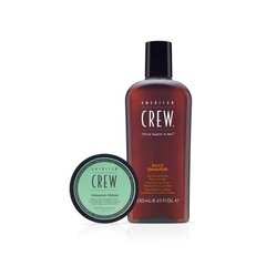 American Crew Daily Moisturizing Shampoo and Styling Cream Set hinta ja tiedot | American Crew Hiustenhoitotuotteet | hobbyhall.fi