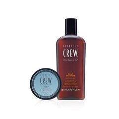 American Crew Daily Cleansing Shampoo ja Matt Cream Setti hinta ja tiedot | American Crew Hiustenhoitotuotteet | hobbyhall.fi