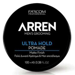 Erittäin vahva kiinnityspomade hiuksille Farcom ARREN Men Ultra Hold Pomade 100ml hinta ja tiedot | Farcom Professional Hajuvedet ja kosmetiikka | hobbyhall.fi